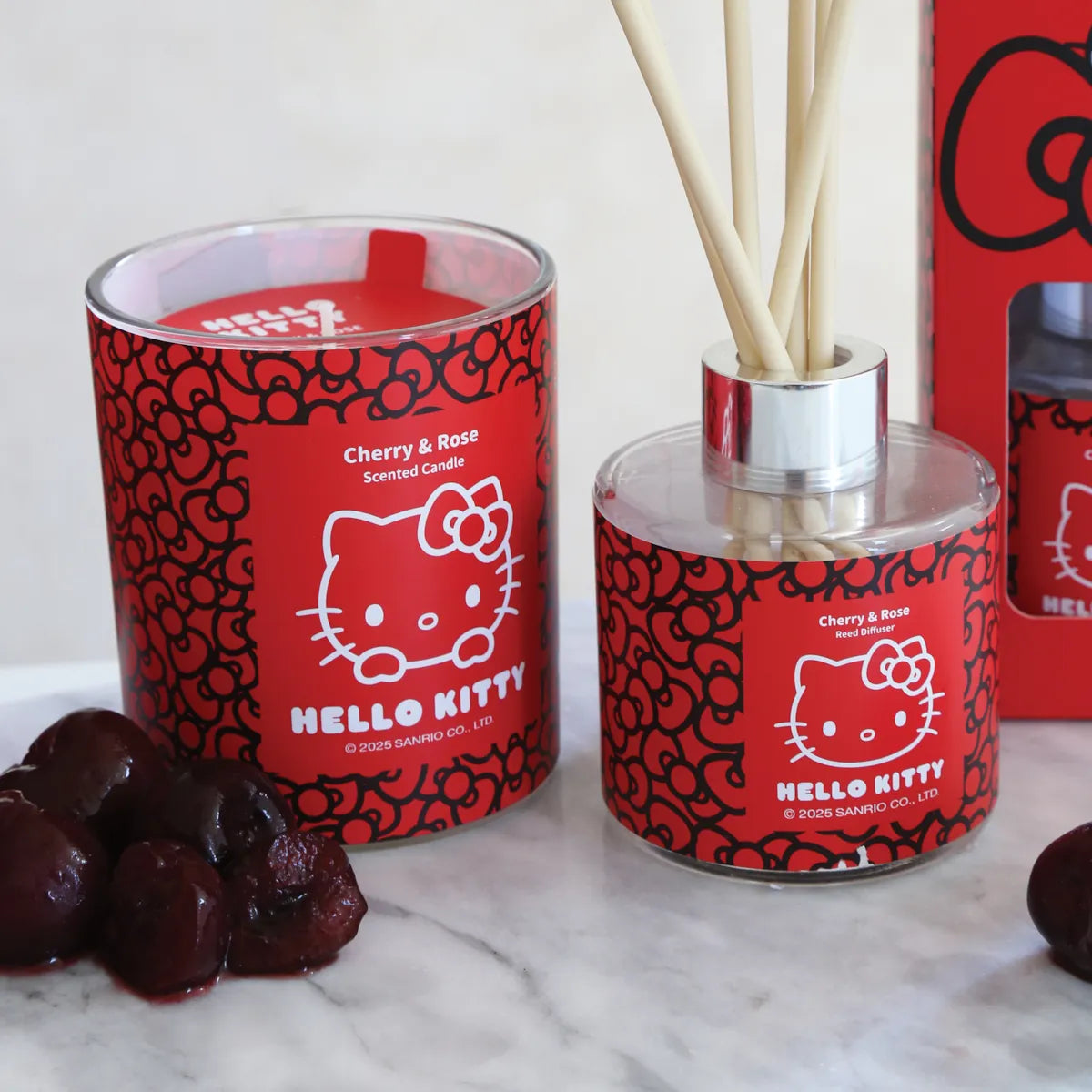 Hello Kitty Cherry & Rose Reed Diffuser 100ml