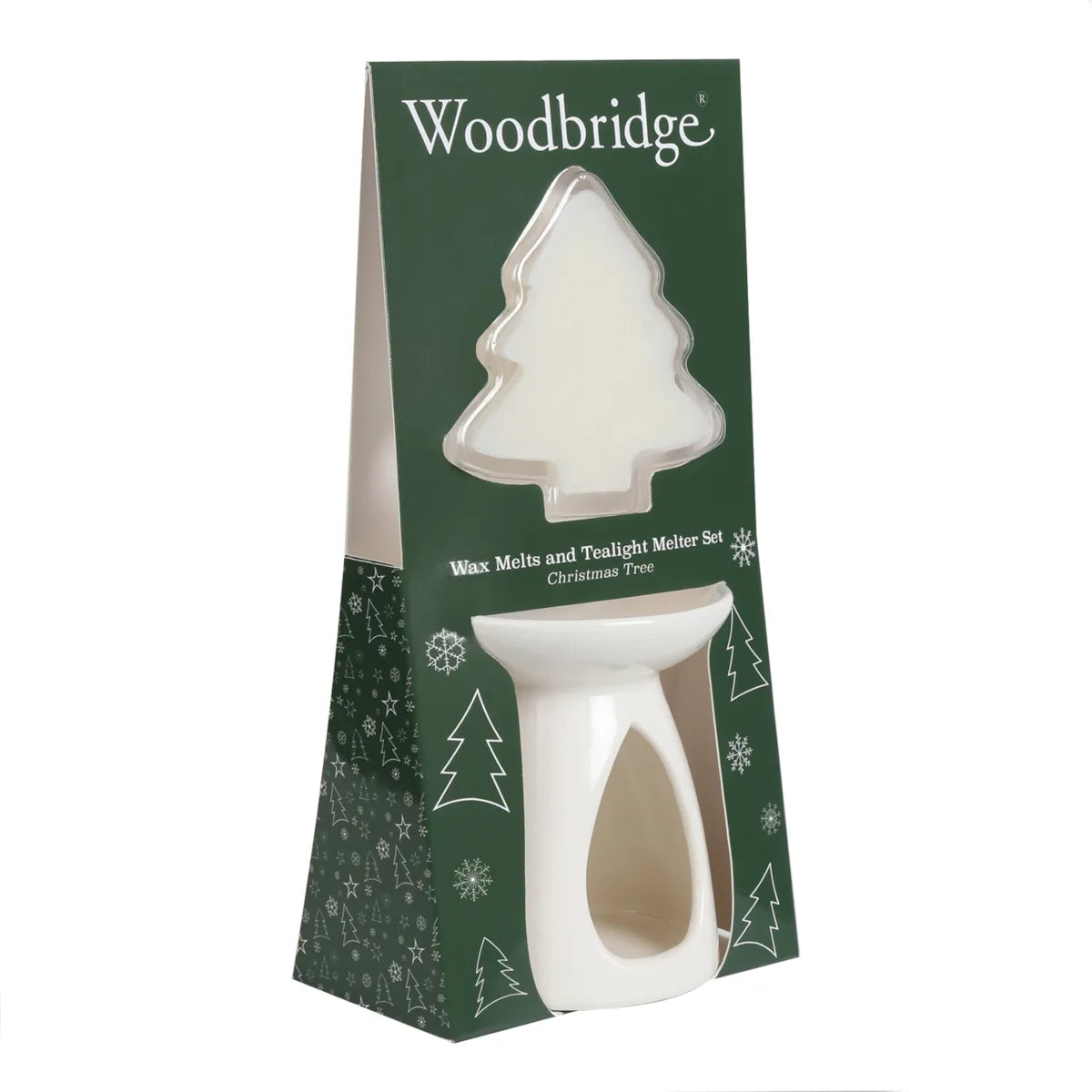 Woodbridge Wax Melts & Tealight Melter Set – Green Tree