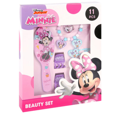 Official Minnie Mouse 11 Piece Hair Beauty Brush Set