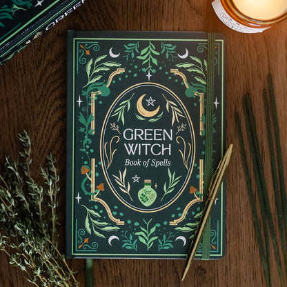 Green Witch A5 Notebook