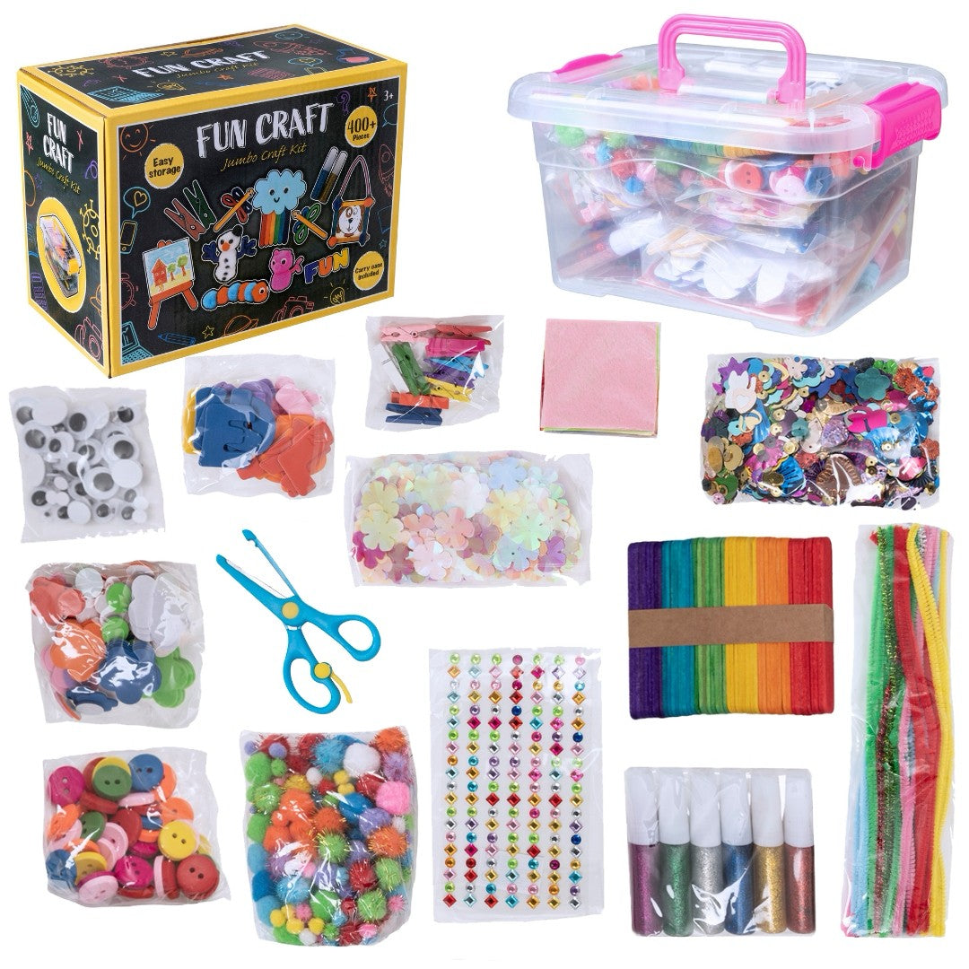 Fun Craft Arts & Craft 400 Pc For Kids