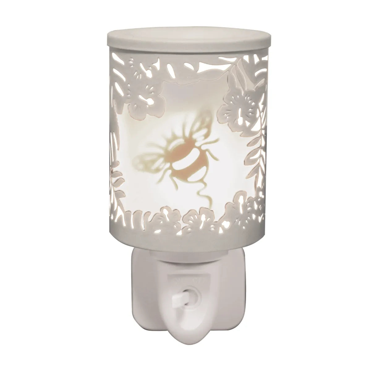 Plug In Bumblebee White 14cm