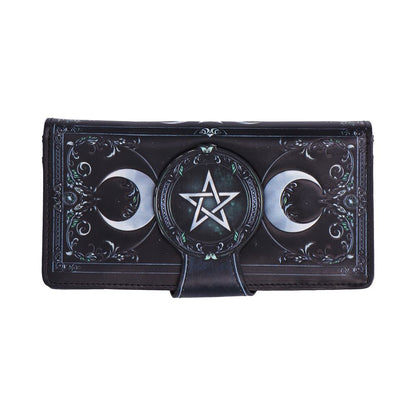 Triple Moon Embossed Purse 18.5cm