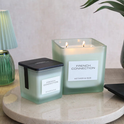 Vetiver & Oud Candle by French Connection 220g