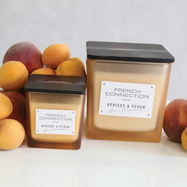 Apricot & Peach Candle by French Connection 220g