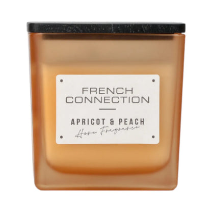 Apricot & Peach Candle by French Connection 220g
