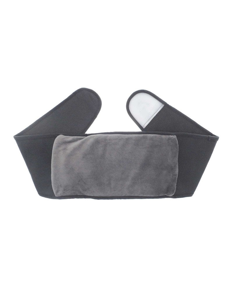 Body Wrap Hot Water Bottles with Wrap - Around Cover - Charcoal Grey